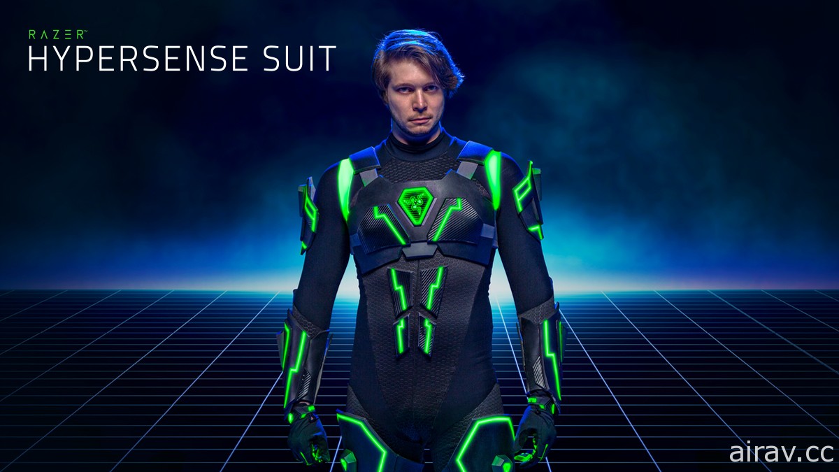 進入身歷其境元宇宙！Razer 發表全身體感遊戲套裝「HyperSense Suit」