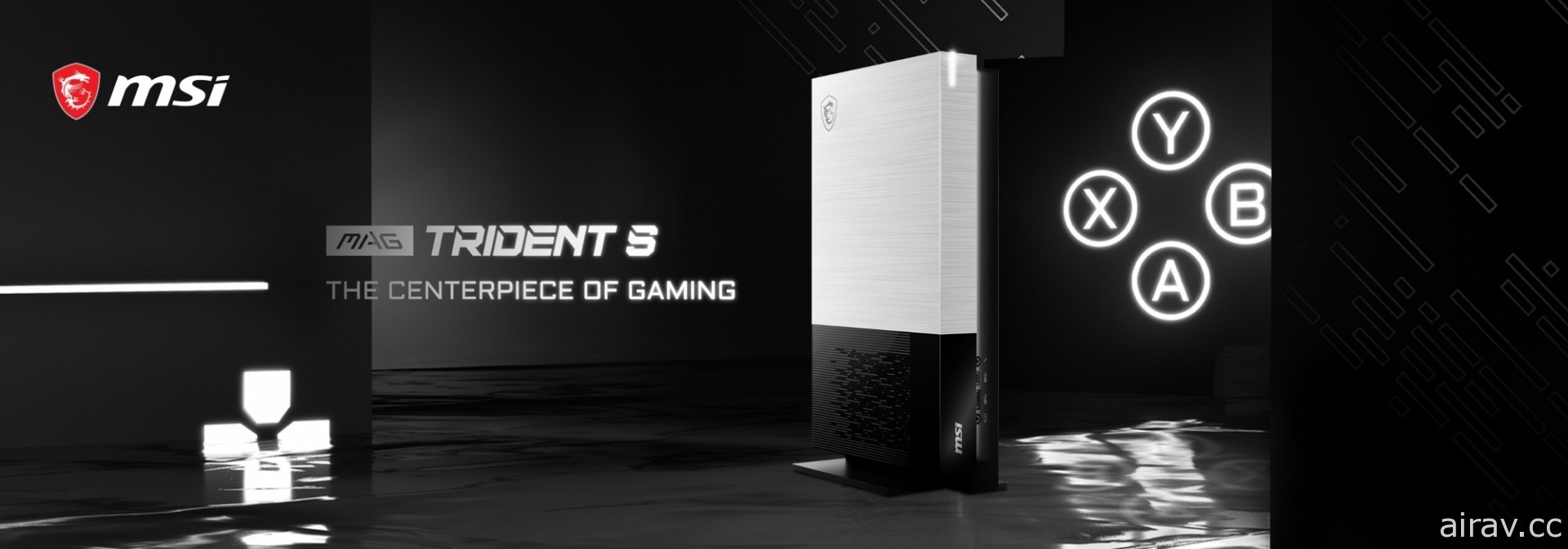 MSI 宣布推出电竞电脑 Trident S 5M 主打用手把游玩云端游戏