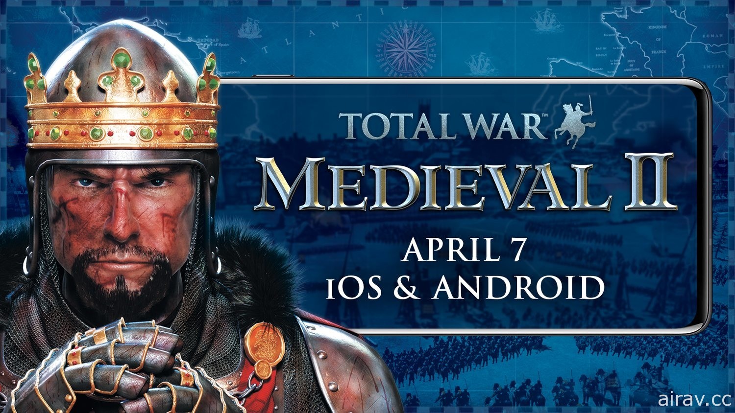 《中世紀 2：全軍破敵》手機版上市 在中世紀的歐洲、非洲及中東善用外交及武力爭霸