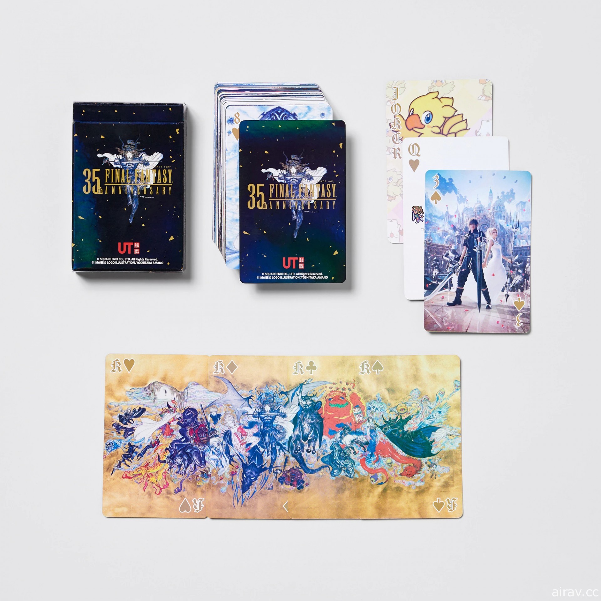 UNIQLO 宣布推出《Final Fantasy》系列 35 周年纪念Ｔ恤