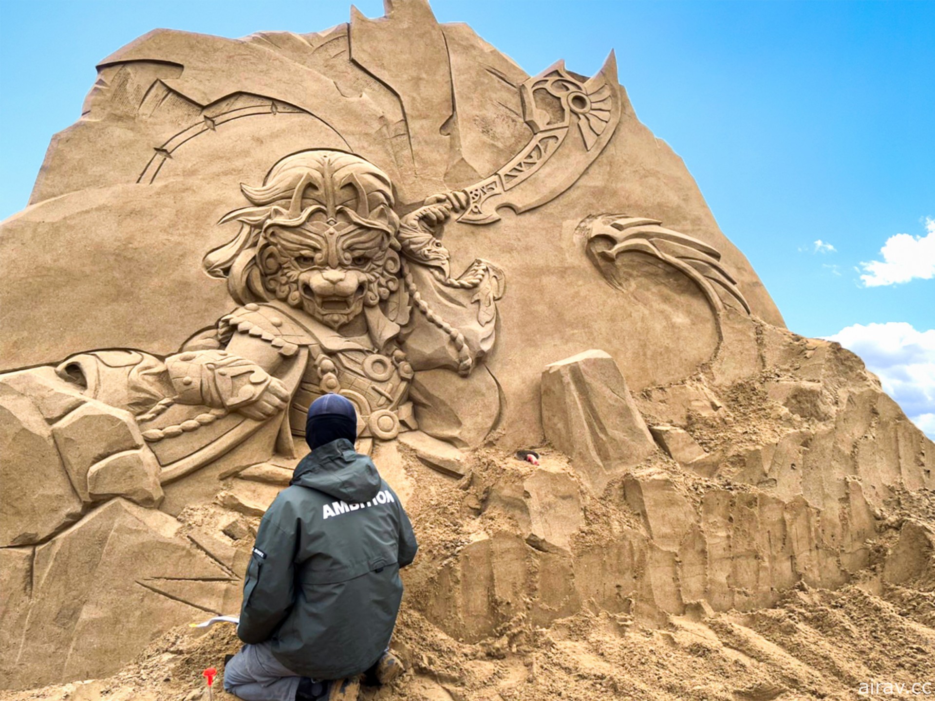 福隆国际沙雕艺术季“霹雳传奇‧掌中天下”5/26 起正式开幕