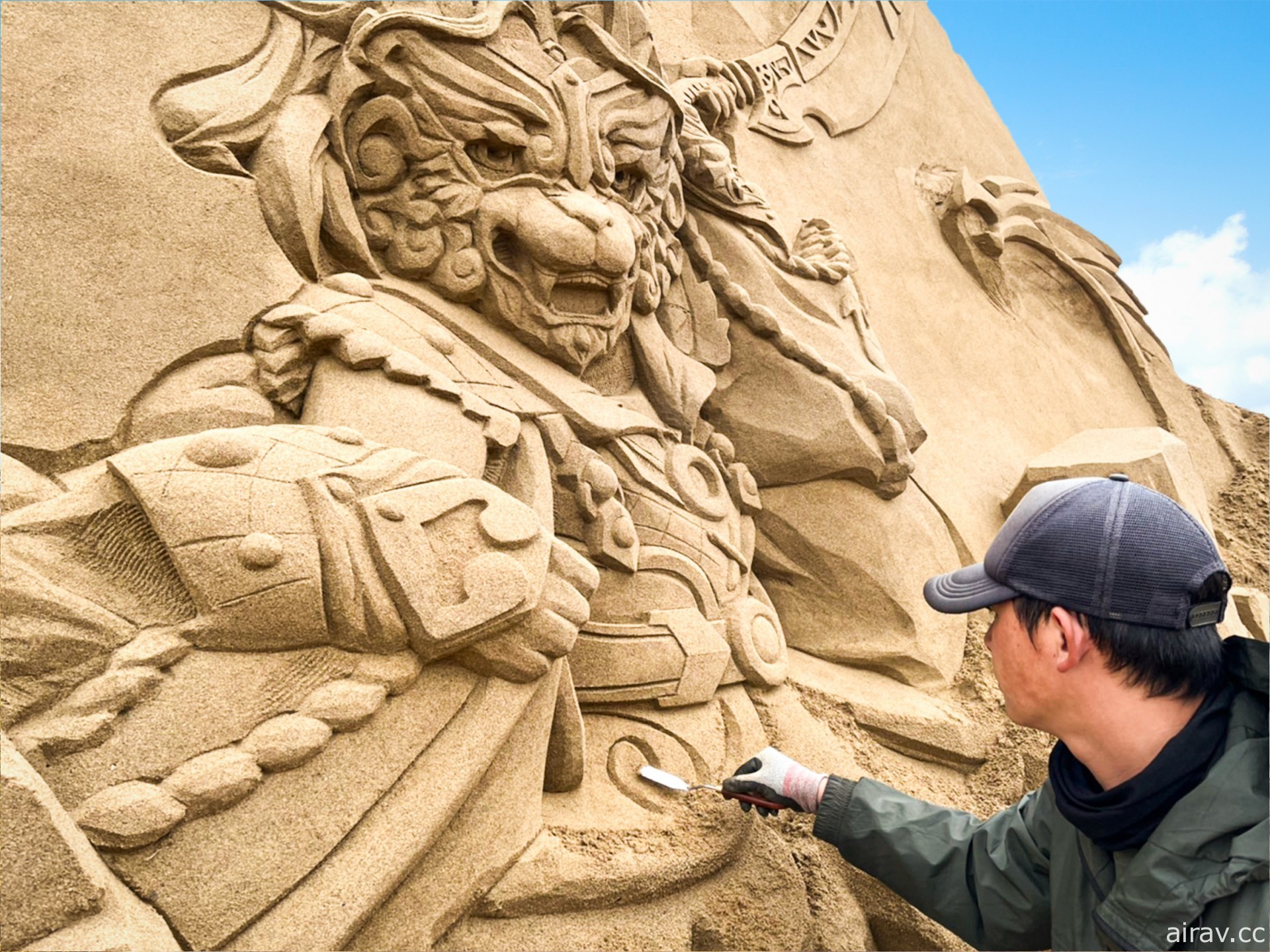 福隆國際沙雕藝術季「霹靂傳奇‧掌中天下」5/26 起正式開幕