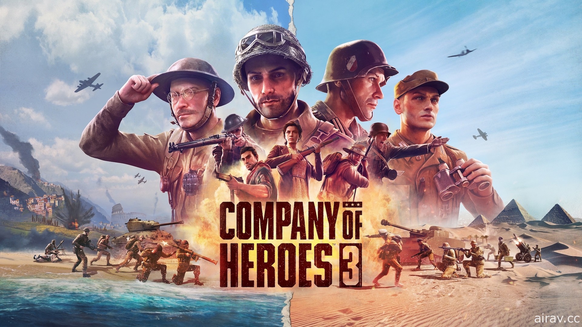 《英雄連隊 3》釋出美術與考究影片 前往地中海挑戰更豐富的戰略層次