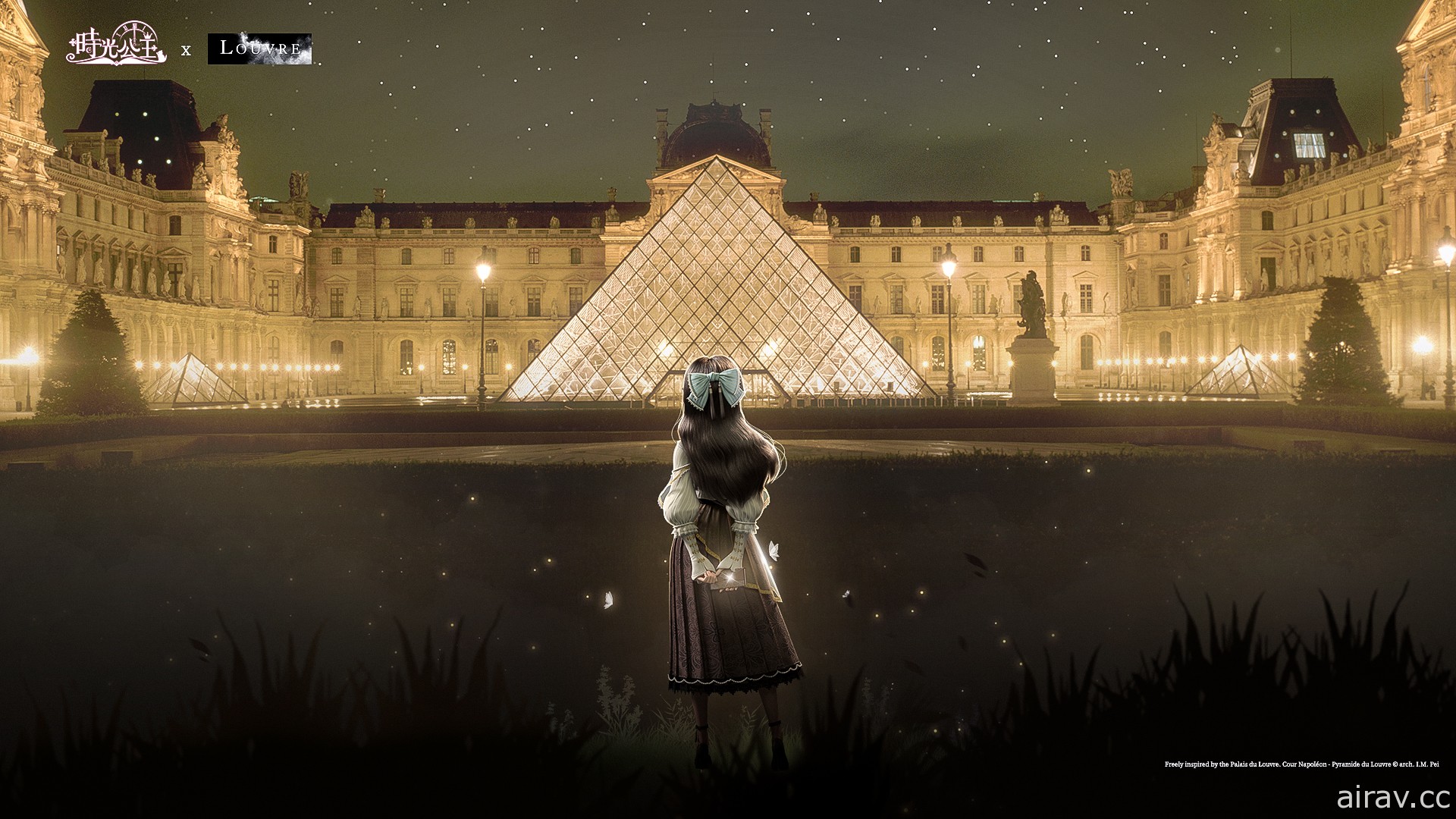 参观罗浮宫不用去法国 《时光公主》x《罗浮宫 Louvre》跨界联动正式展开