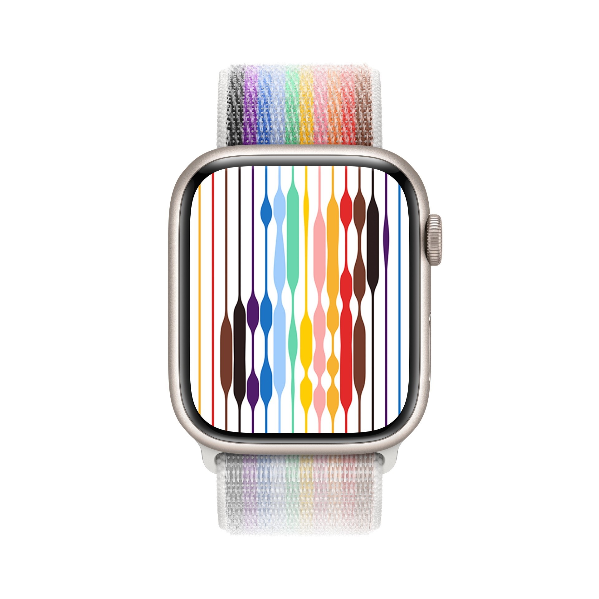 Apple 推出新款 Apple Watch 彩虹版錶帶 支持全球 LGBTQ+ 社群和平權運動