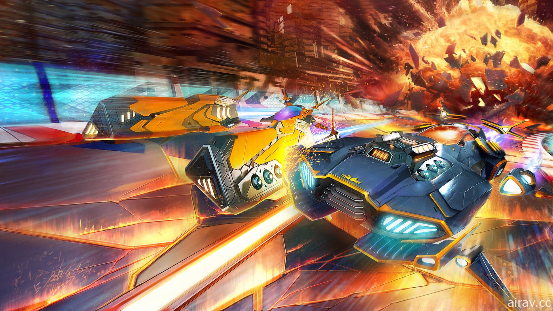 SF 街機競速遊戲《Redout 2》繁體中文數位版即將上市
