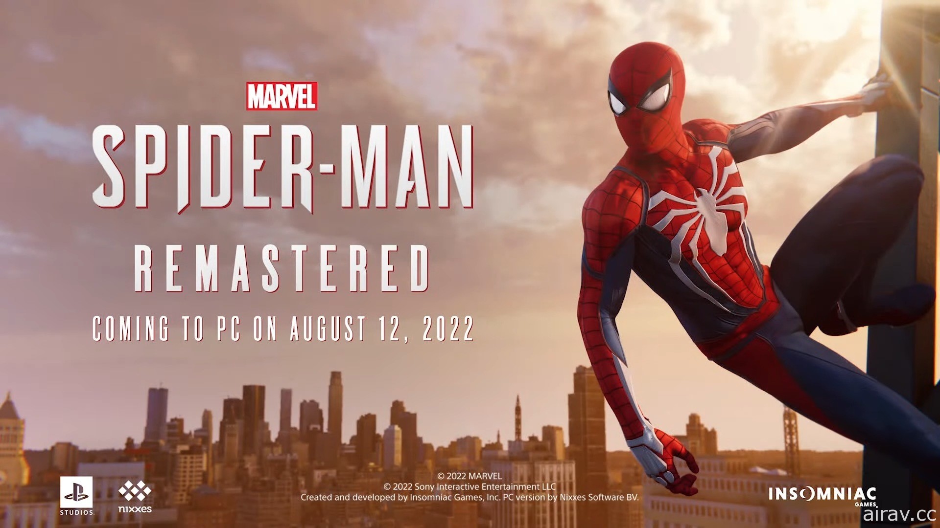 《漫威蜘蛛人 重制版》《漫威蜘蛛人：迈尔斯摩拉斯》2022 年登陆 PC 平台