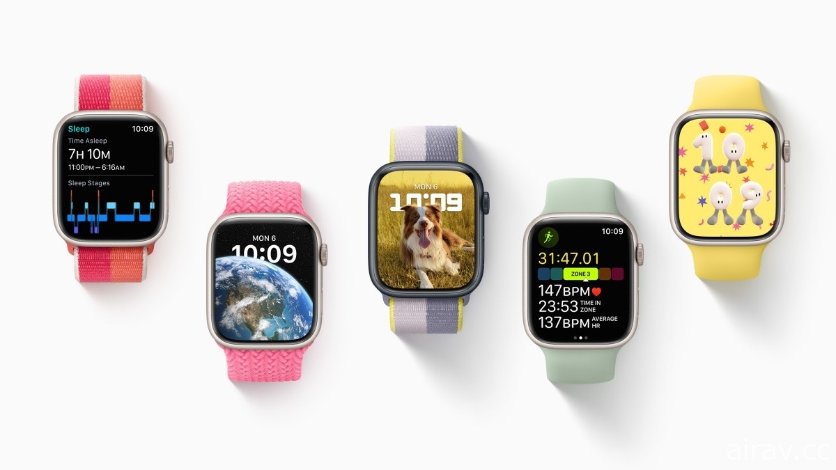 Apple 推出 watchOS 9 包含加強版「體能訓練」app、睡眠階段、首創的心房顫動記錄等功能