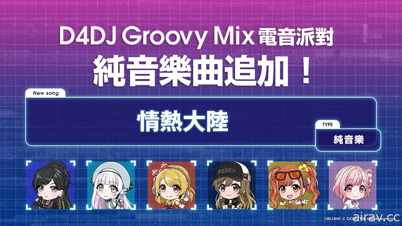 《D4DJ Groovy Mix 電音派對》「快樂驚喜大作戰」活動與轉蛋正式登場