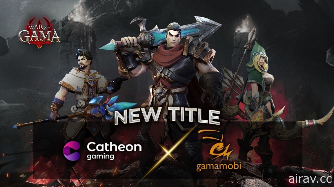 Catheon Gaming 宣布與 Gamamobi 合作開發《War of Gama》區塊鏈版本遊戲