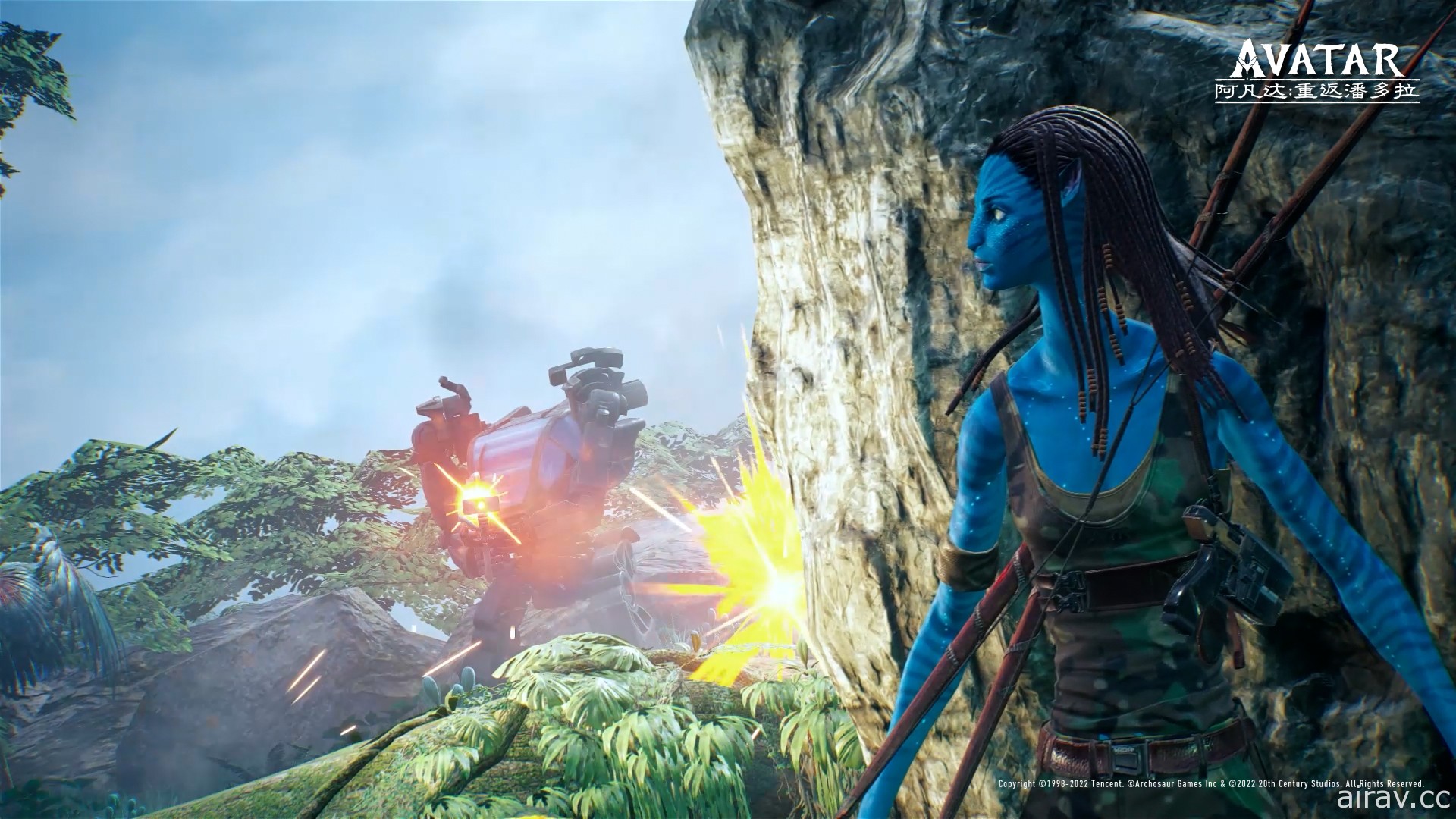《阿凡達：重返潘朵拉 Avatar：Reckoning》於 2022 騰訊遊戲年度發表會公開最新宣傳影片