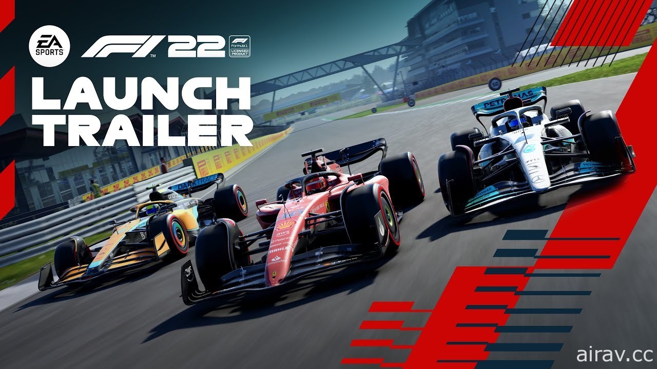 EA SPORTS《F1 22》數位限定冠軍版現已提早解禁 公開上市預告片