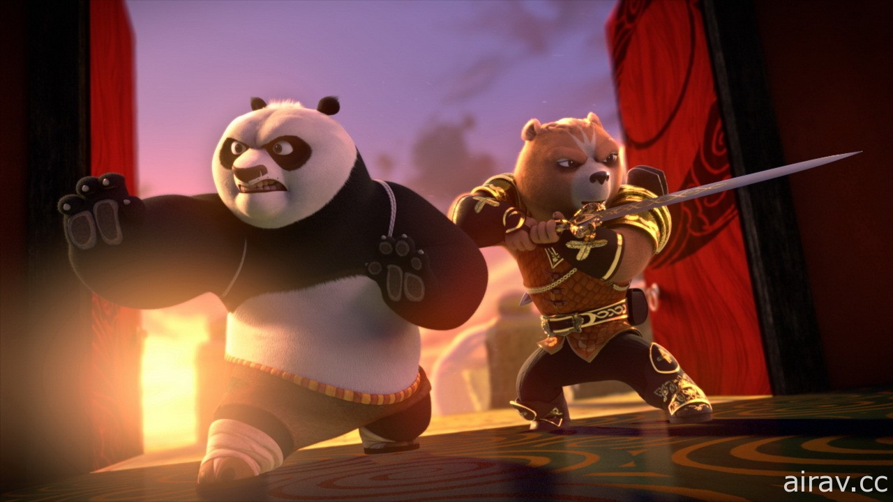 《功夫熊貓：神龍騎士》動畫影集將於 7/14 Netflix 獨家上線