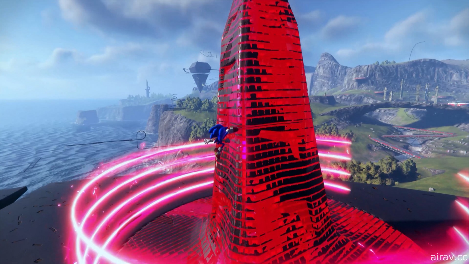 《索尼克未知邊境》首度曝光實機遊玩影片 展現開放世界高速奔馳與解謎玩法