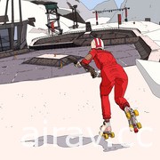 《歐利歐利世界》開發商打造未來風滑板射擊遊戲《室內滑輪賽》將於今年8月推出