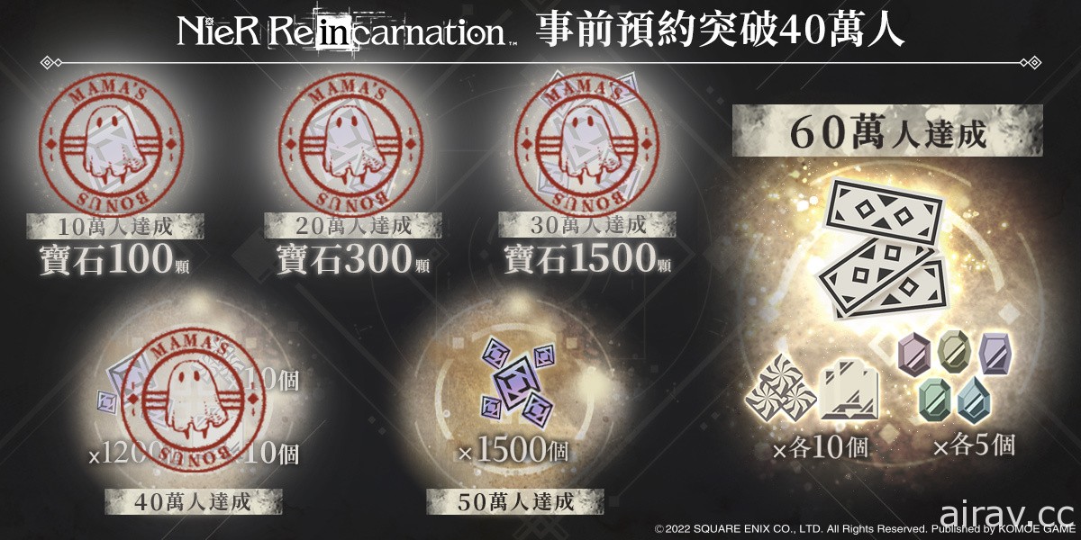 《NieR Re [in] carnation》繁中版宣布 7/14 上線 同步釋出製作團隊與聲優祝福影片