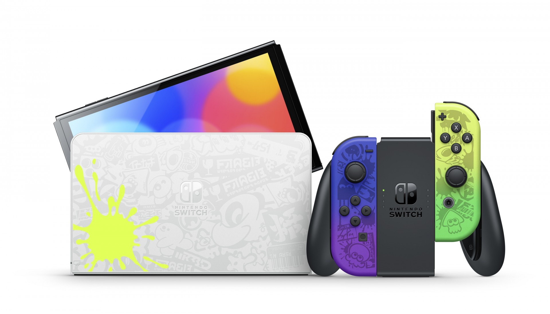 《斯普拉遁 3》特別款 Nintendo Switch（OLED 款式）主機預定 8 月上市