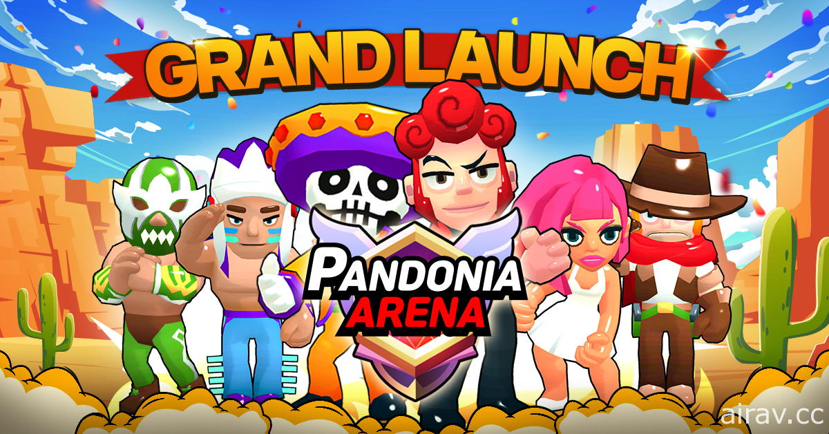 P2E 大逃殺遊戲《潘多競技 Pandonia Arena》今日於 Google Play 推出