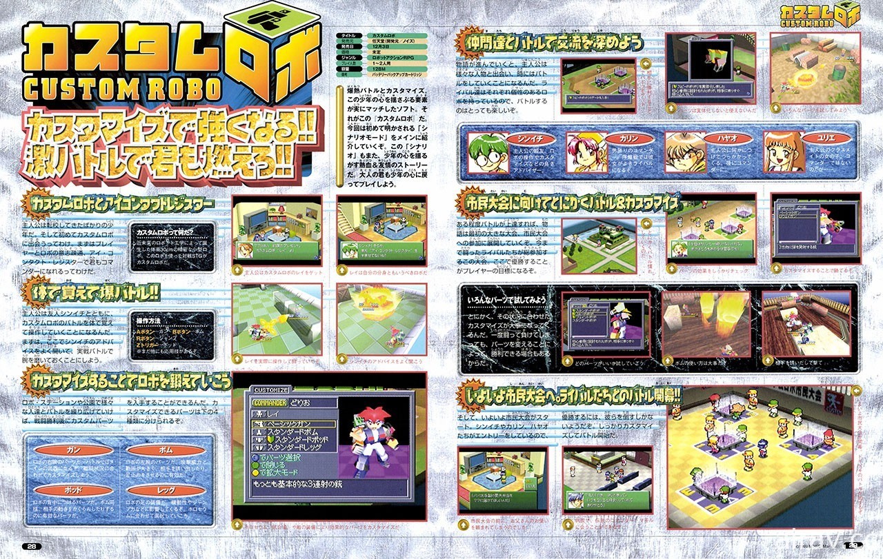 「N64 Nintendo Switch Online」公布兩款《組合機器人》作品及當年雜誌報導內容