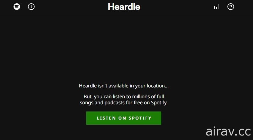 串流音乐服务 Spotify 宣布收购猜歌游戏《Heardle》 强化该平台生态系互动内容