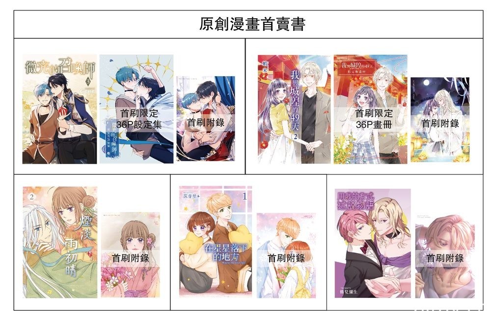 【漫博 22】長鴻出版社公開 2022 年漫畫博覽會首賣書籍資訊