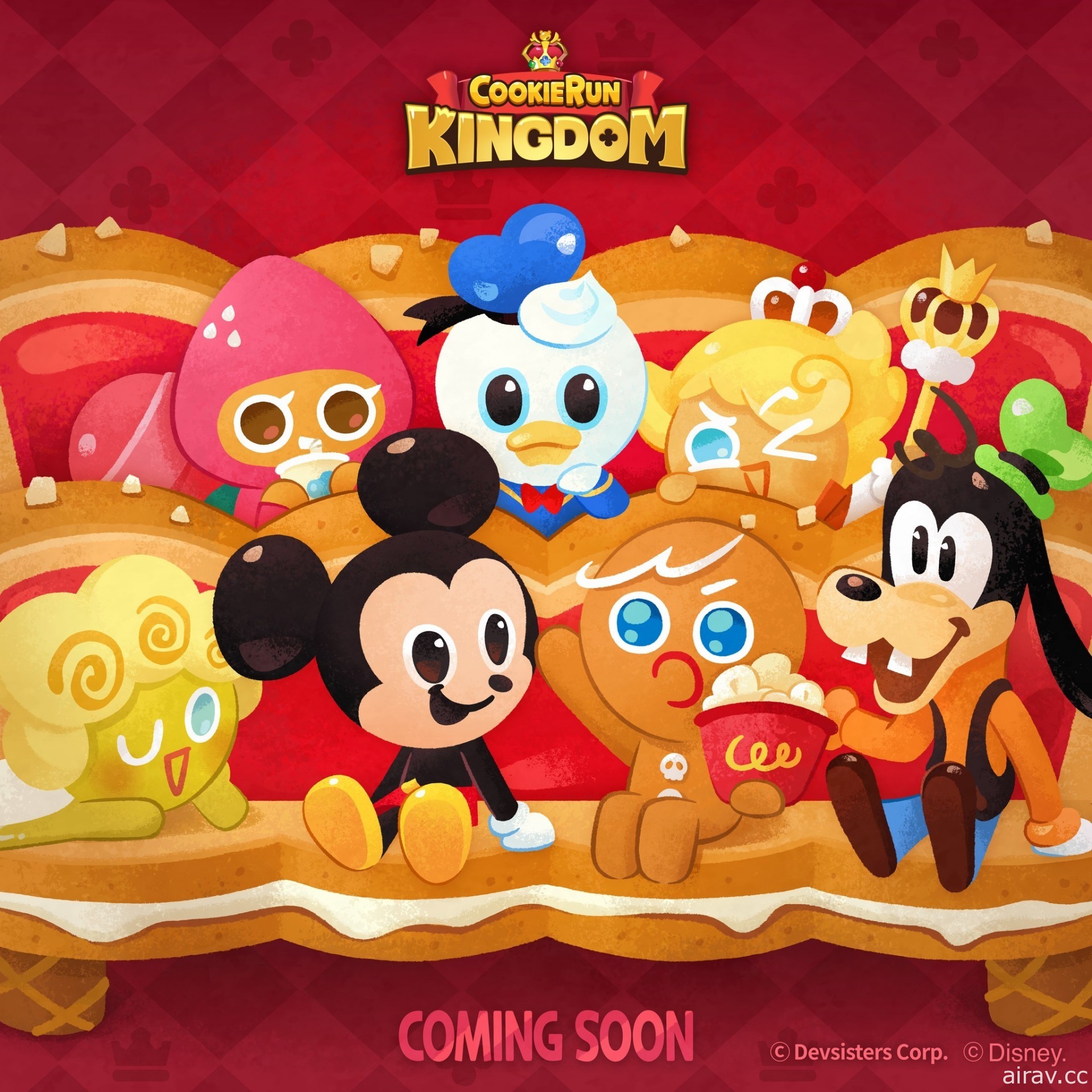 《薑餅人王國》預告將與迪士尼展開合作 米奇、唐老鴨等迪士尼餅乾將現身餅國