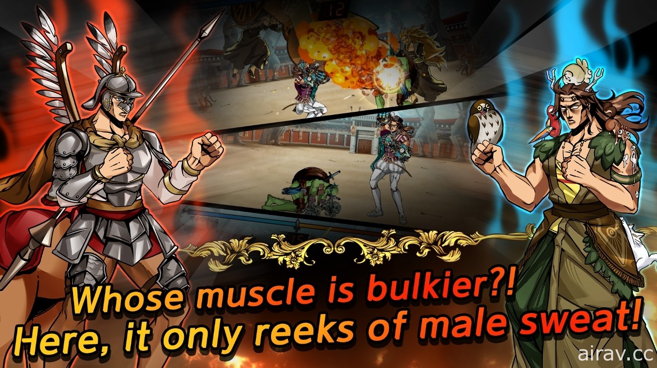 放置 RPG《文藝復興鬥士》於  Google Play 商店開放預先註冊 達文西化身肌肉男！？