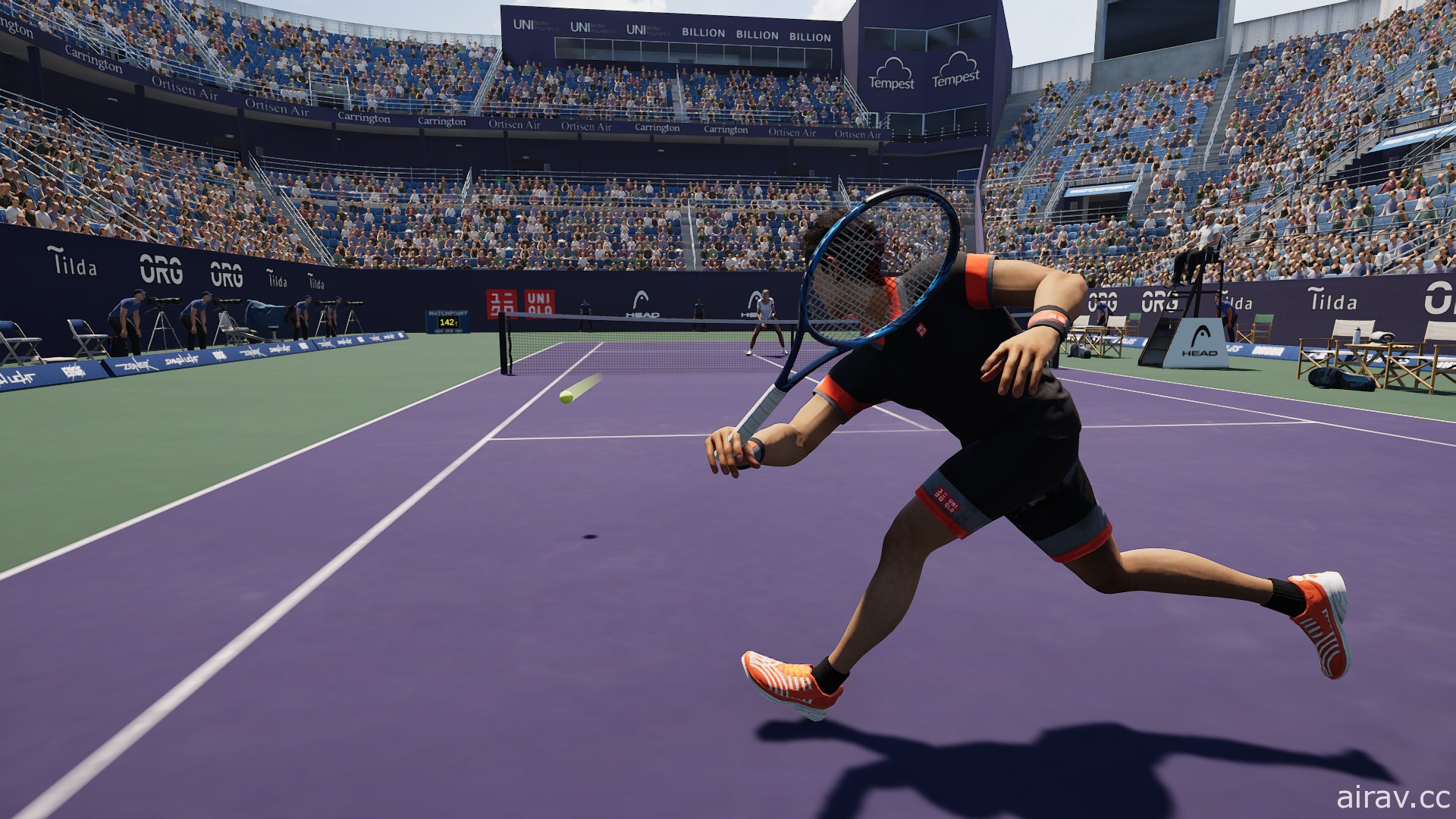 《决胜点：网球冠军赛》PS4／PS5 繁体中文版今日发行