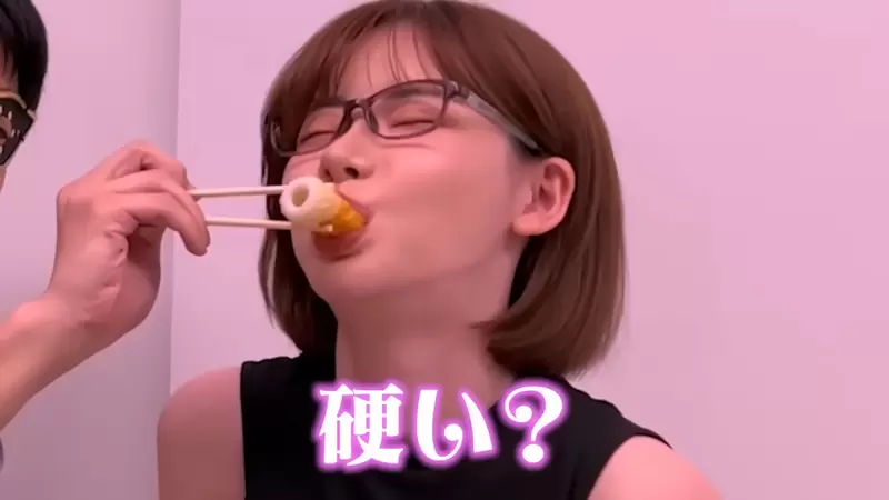 深田咏美的《口腔味觉灵敏度测验》看看身经百战的她能不能尝出食物的差异