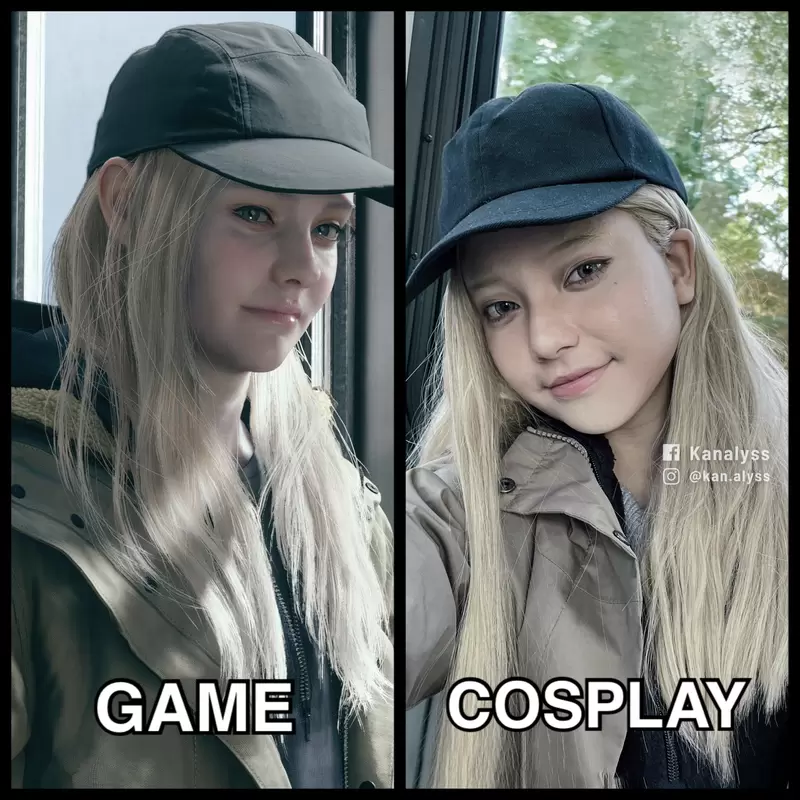 惡靈古堡 村莊《蘿絲瑪麗cosplay》猛一看會差點分不出哪個是遊戲哪個是真人耶