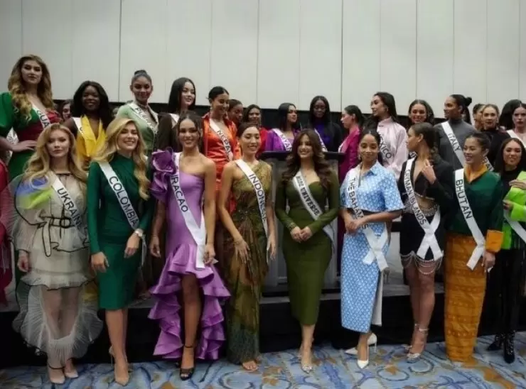 《第71屆環球小姐選美比賽》80多位各國佳麗，各種華麗服飾看得人眼花撩亂啊❤